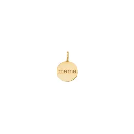 14K GOLD CHARM - MAMA