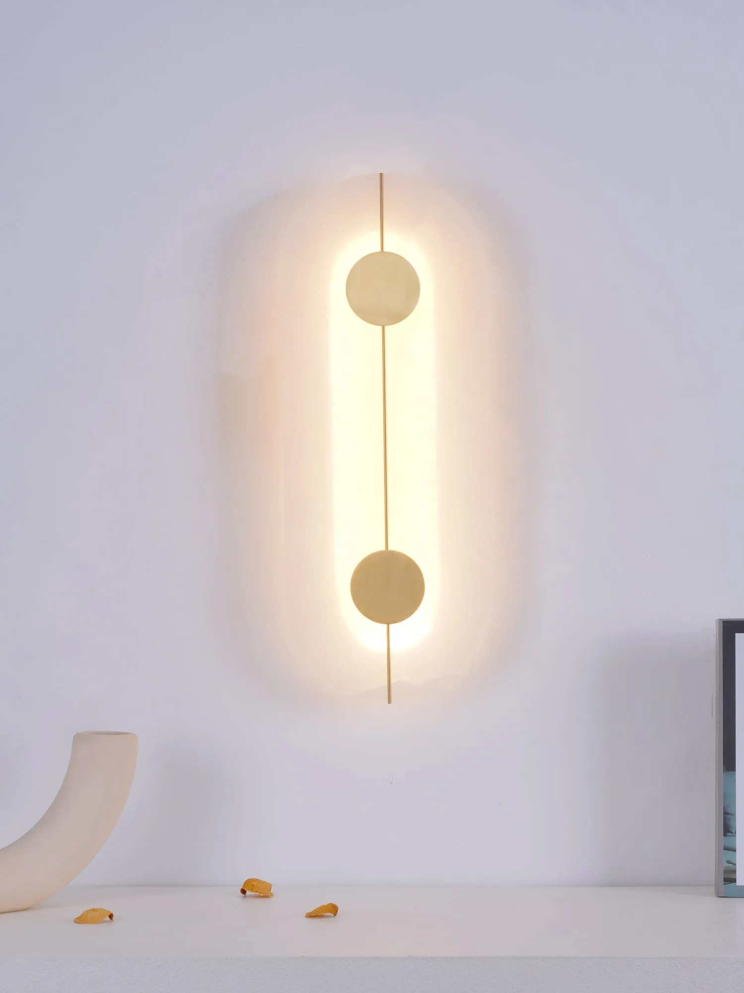 Artistic Alabaster Wall Lamp