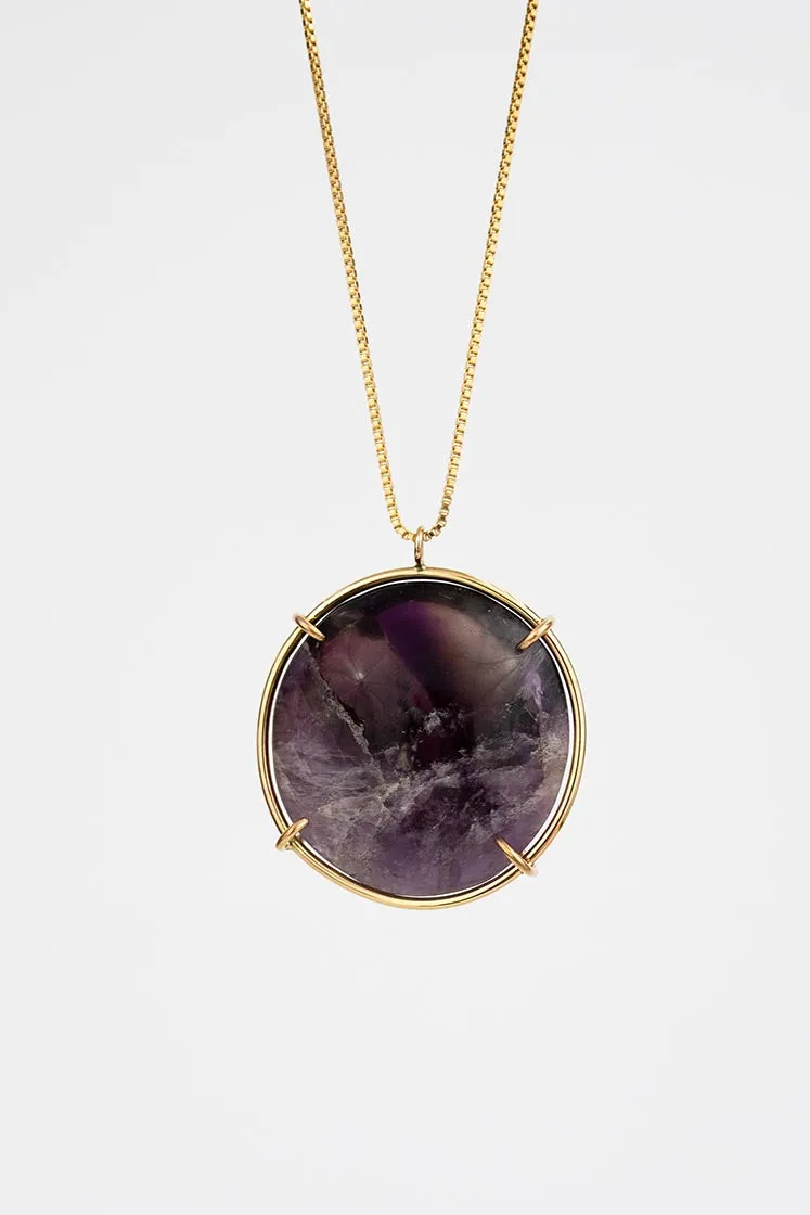 Crystal Ball Necklace - Super Seven
