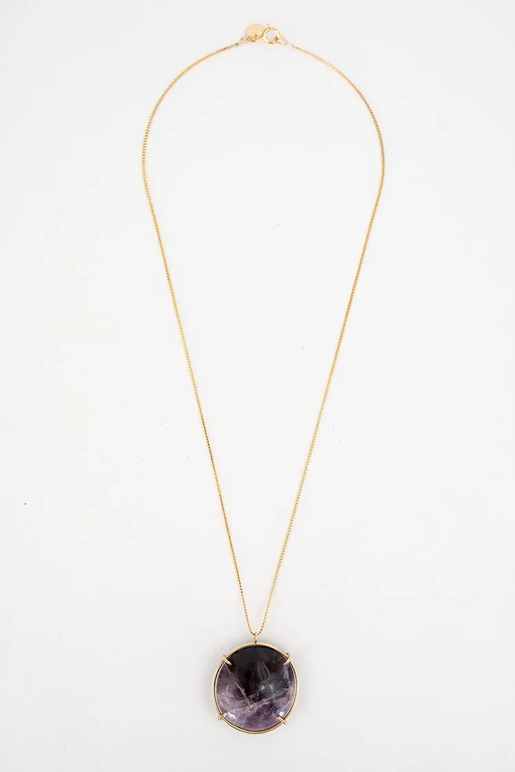 Crystal Ball Necklace - Super Seven