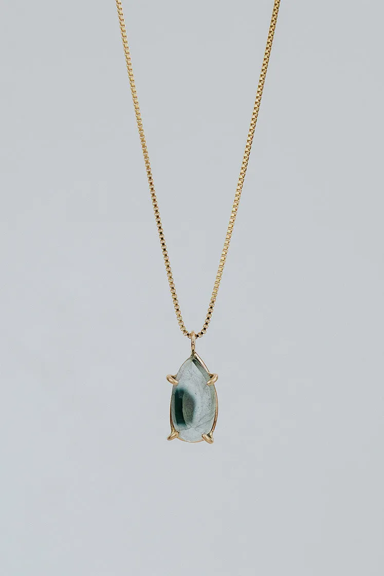 Gemstone Necklace - Aquamarine