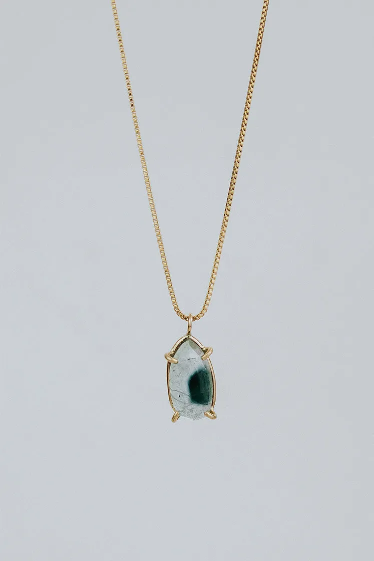 Gemstone Necklace - Aquamarine