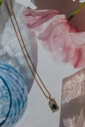 Gemstone Necklace - Aquamarine