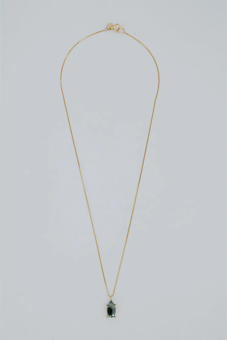 Gemstone Necklace - Aquamarine