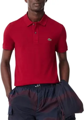 Lacoste Men's Legacy Classic Pique Slim Fit Short Sleeve Polo Shirt