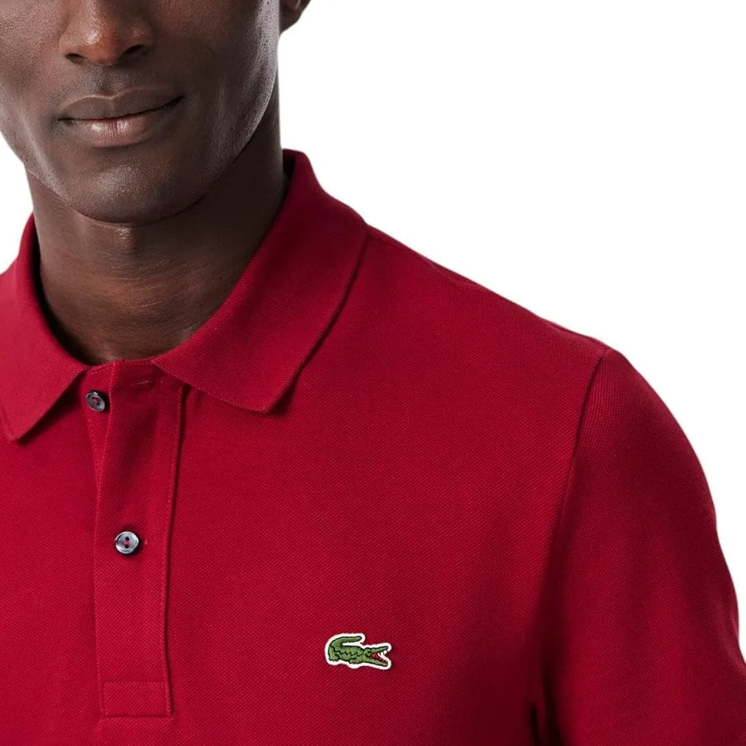 Lacoste Men's Legacy Classic Pique Slim Fit Short Sleeve Polo Shirt