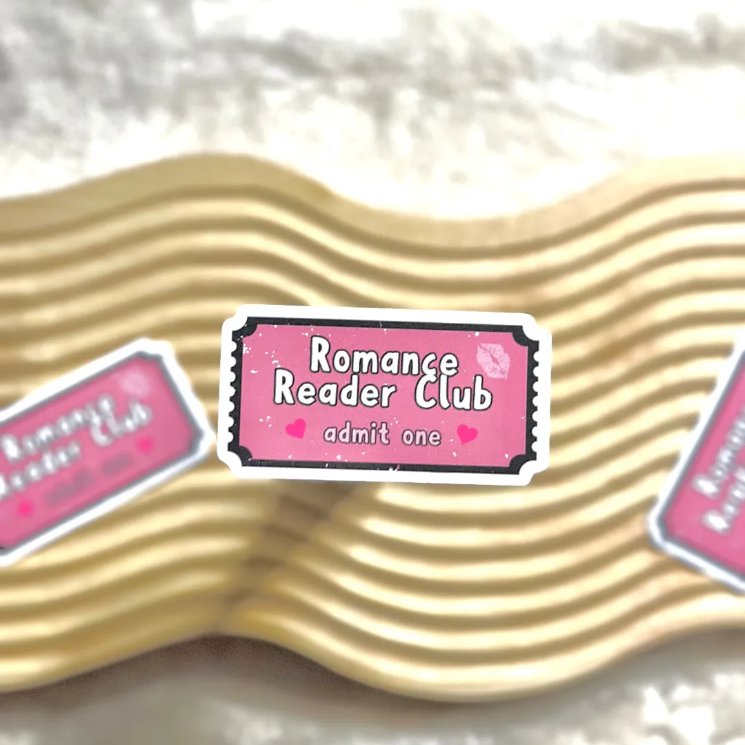 Romance Reader Club Vinyl Sticker