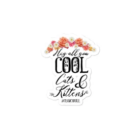 Sticker - Cool Cats and Kittens
