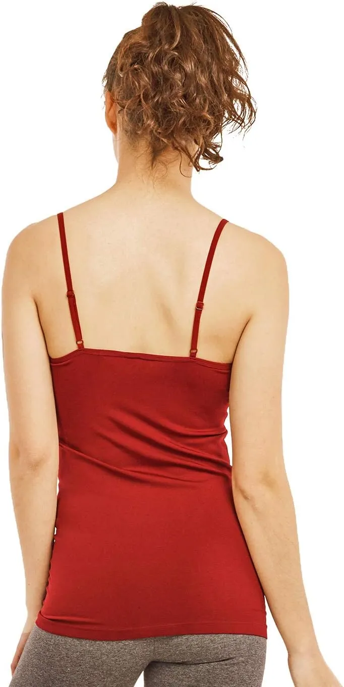 Women's Seamless Poly Camisole Regular and Plus Size